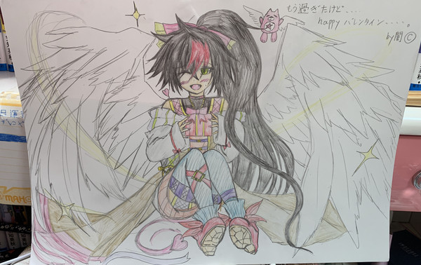 「もし…良かったら……………受け取って、くれますか?」闇の王子