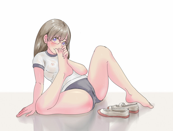 足舐め娘