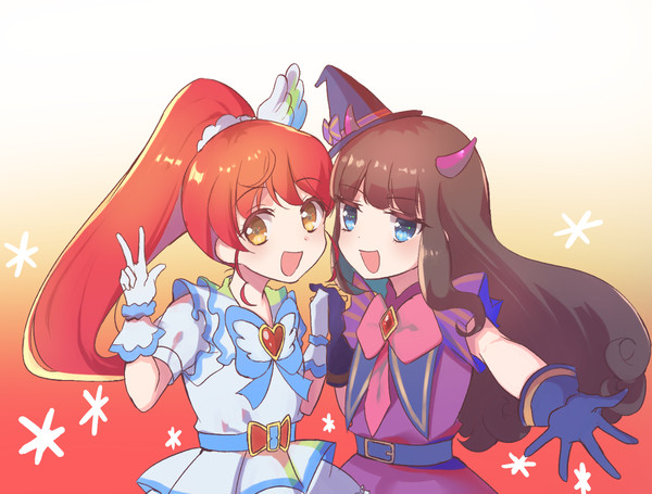 みかんちゃんとあろまちゃん