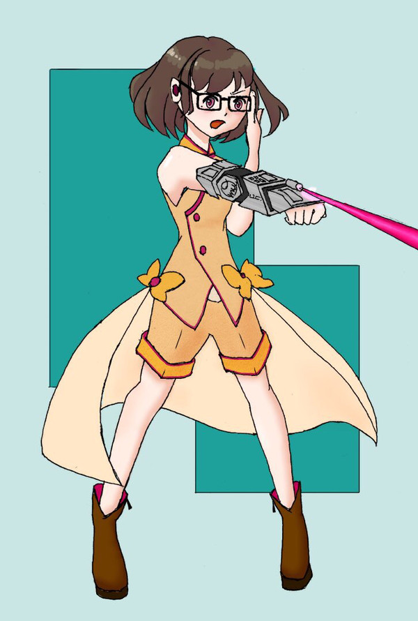 ビーム出せる系メガネっ娘