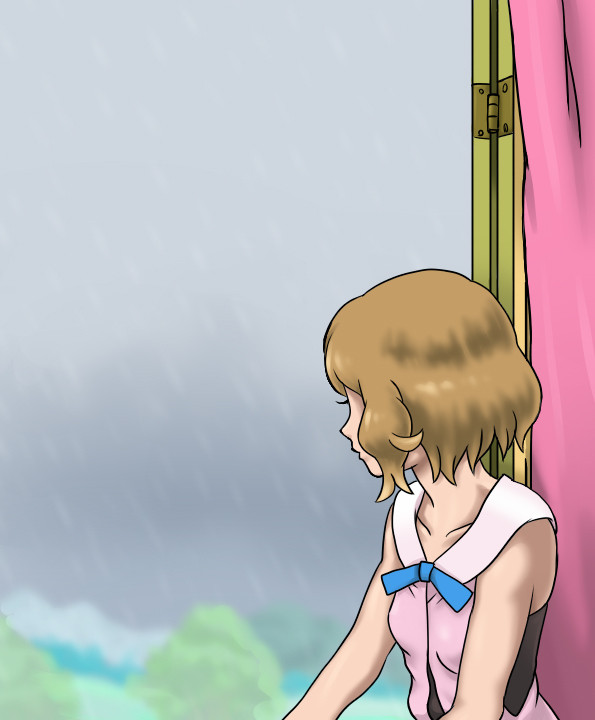 お外、出れない