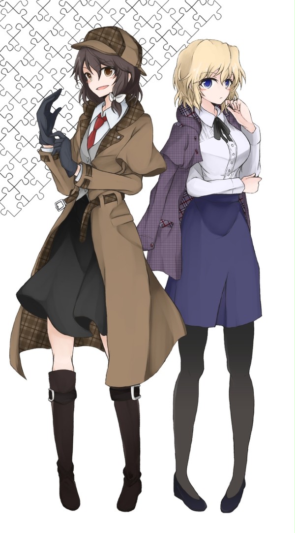 オーソドックスな探偵服
