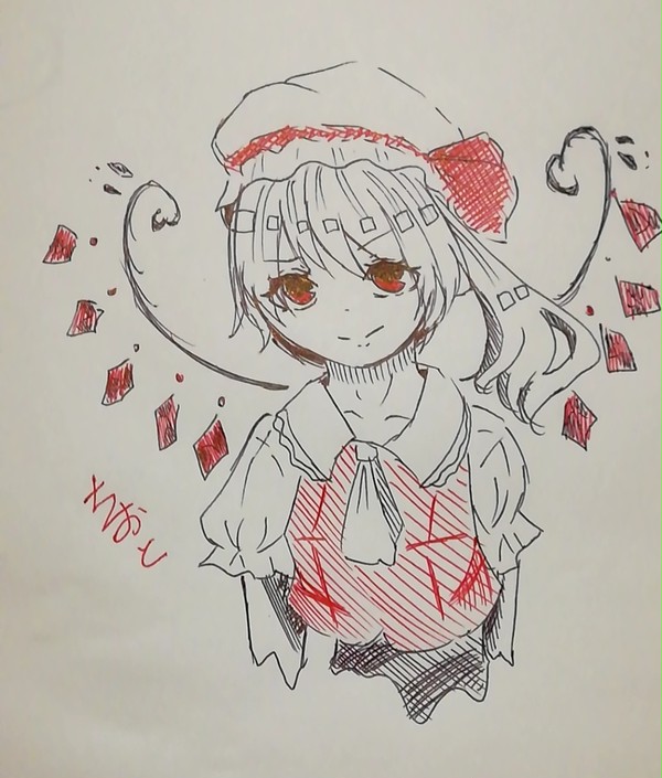 一発描き！イラスト