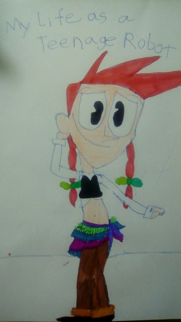 Brad Carbunkle as a belly dancer