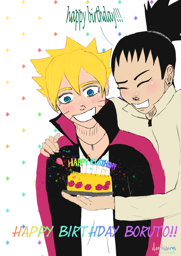 Happy Birthday Boruto!!