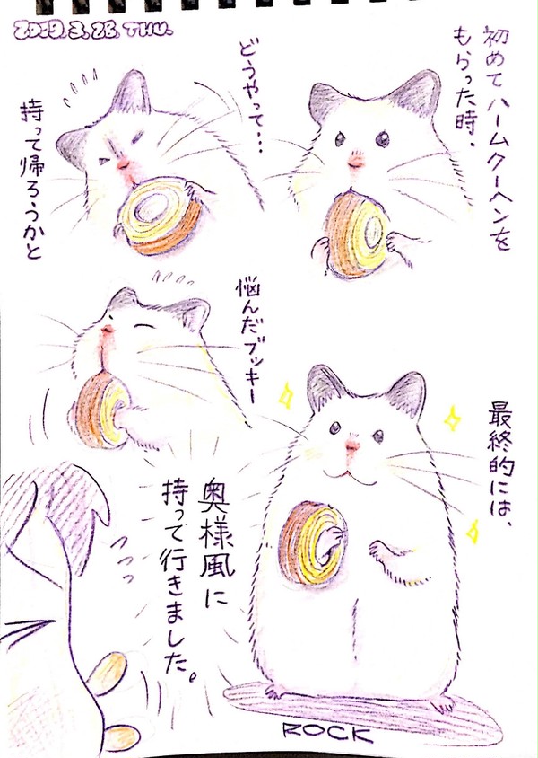 ブッキーの工夫