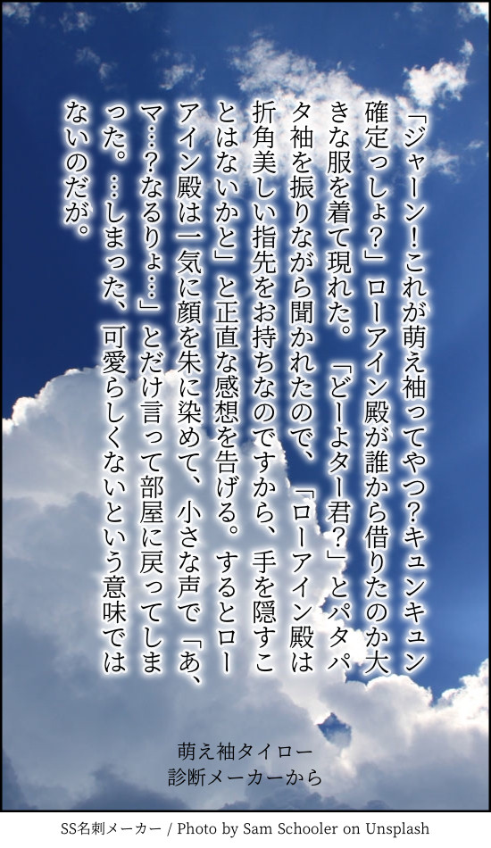 SS名刺で作ったやつ