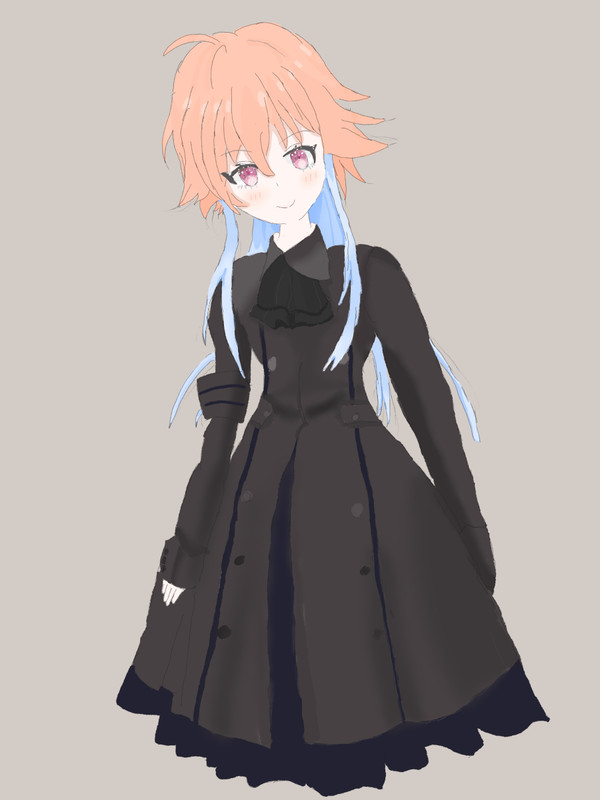 軍服ワンピース二宮さん