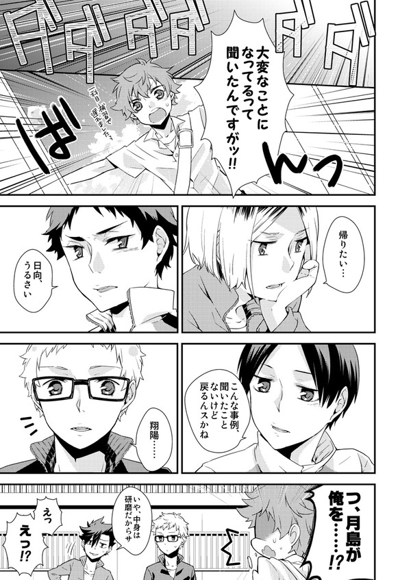 【HQ!!】無気力組の体が入れ替わった!【WEB再録】