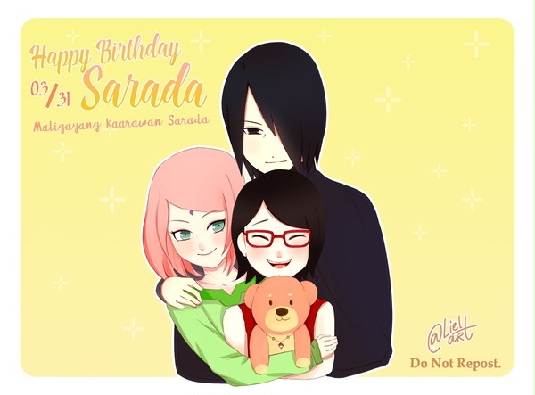 Happy Birthday Sarada 🥗