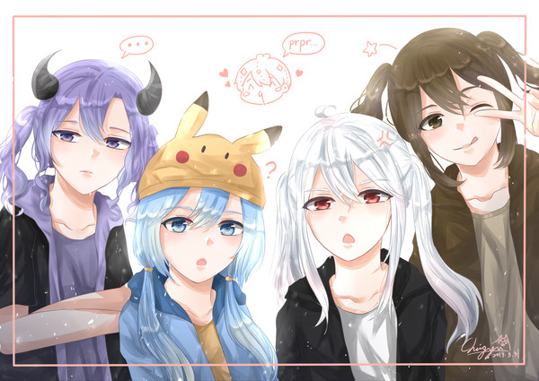 大家庭 x 雙馬尾