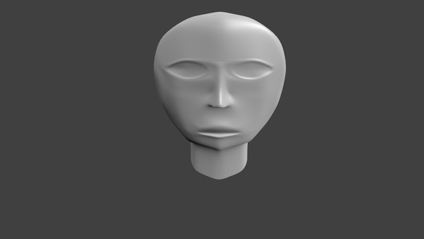 今日のblender美少女