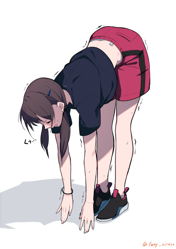体が柔らかい子(自称)