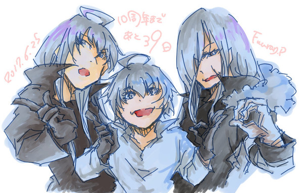 【SX】サイト10周年記念のカウントダウン絵