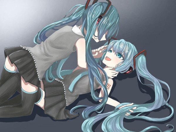 初音ミク×2