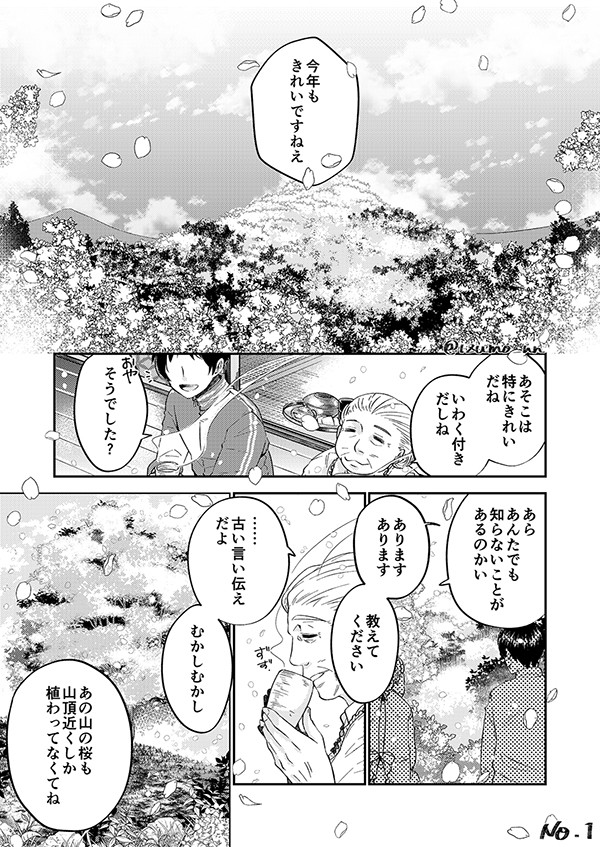 桜のお話【ヘタ／日（＋一般人）】