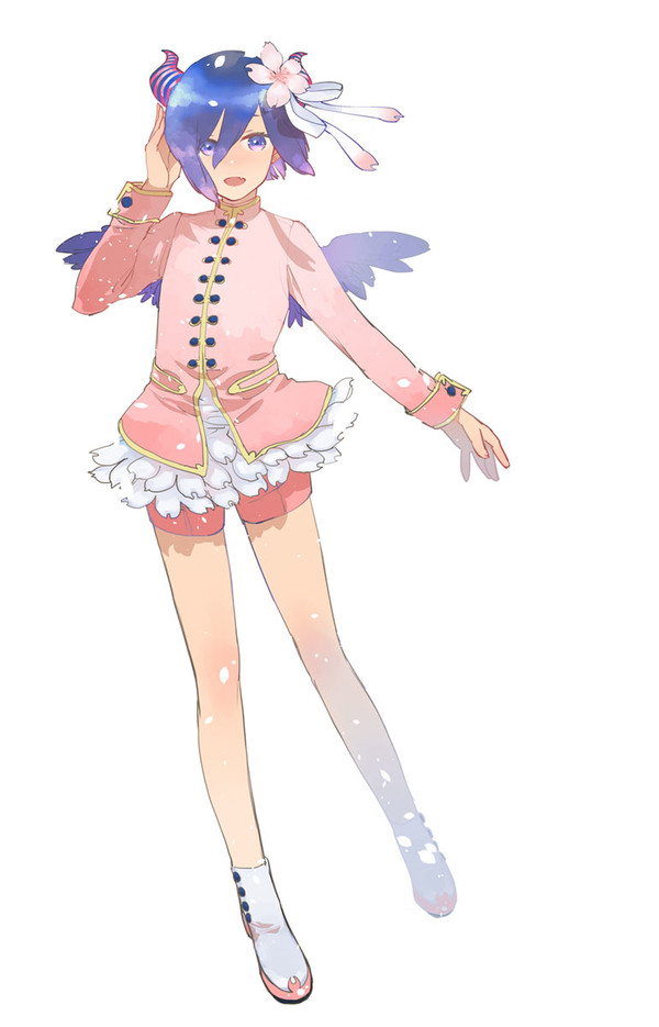 桜の衣装