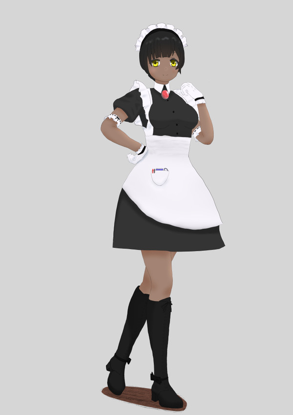 新人メイドちゃん