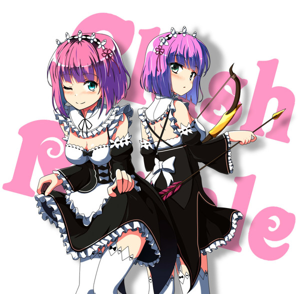 クラロワのアーチャー姉妹のリゼロメイドコス