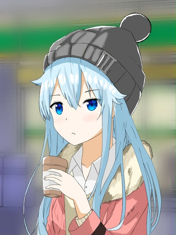 ネットで拾った絵の模写。(妹さえ…かになゆた)