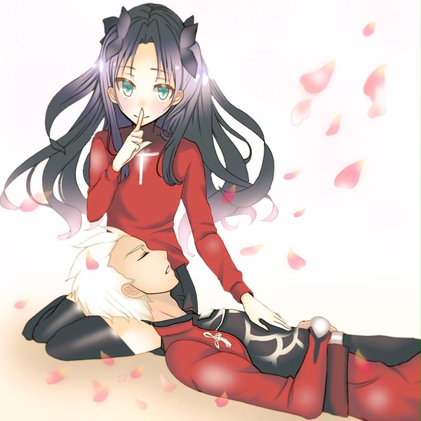 遠坂凛とアーチャー Fate