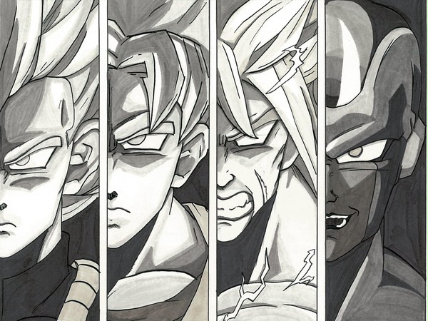 Gペン練習ドラゴンボール