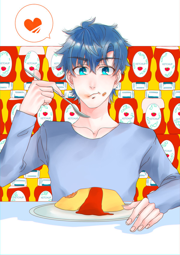 オムライスとコーヒー