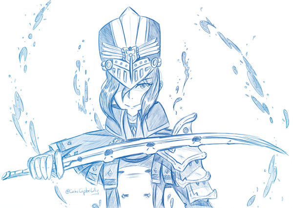 With Aegaeon's Sword
