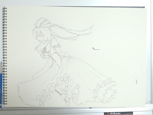 2019 Kagiyama Hina Sketch