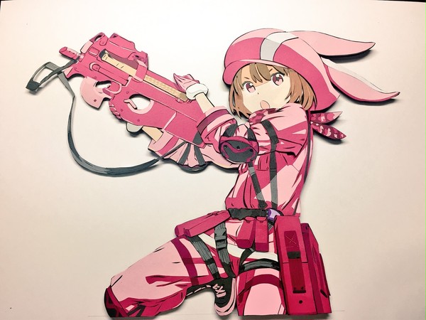 [切り絵]LLENN
