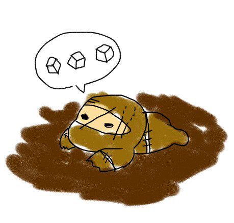 セッコの泥んこ遊び