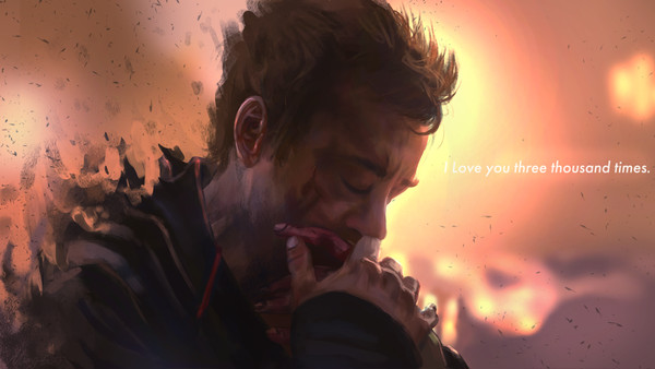 I love you three thousand times.