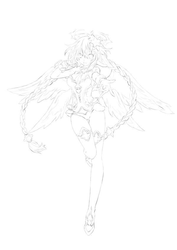 練習用下描きその３