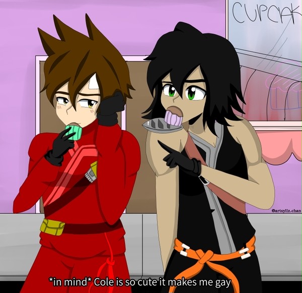 Ninjago Cole x Kai