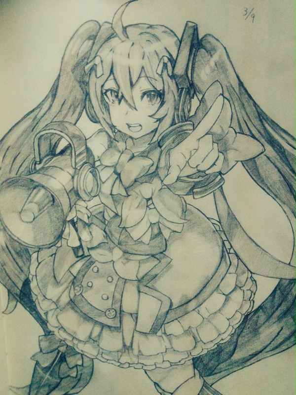 マジカルミライ2018のミクさん