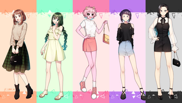 1-A 女性キャラクター