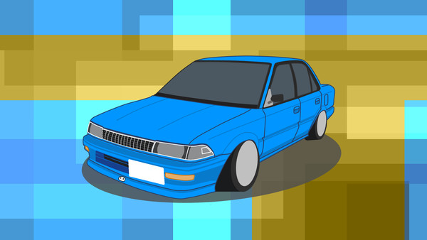 Modified Toyota AE92 Corolla