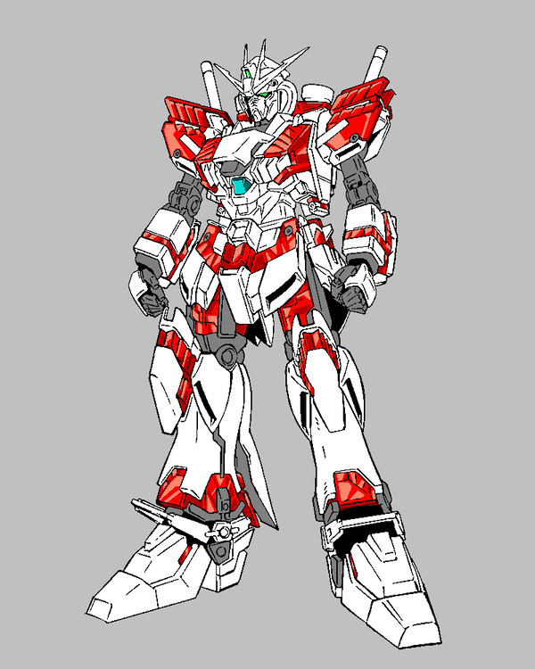 ナラティブガンダム(塗り絵)
