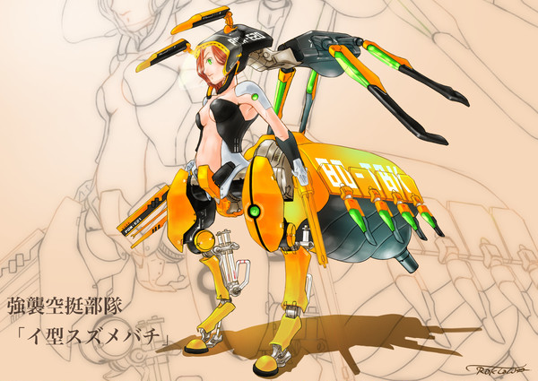 強襲空挺部隊【イ型スズメバチ】