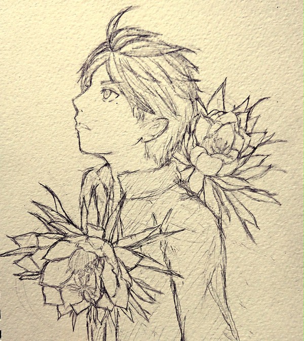 菅原孝支と月花美人