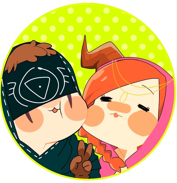 むに～