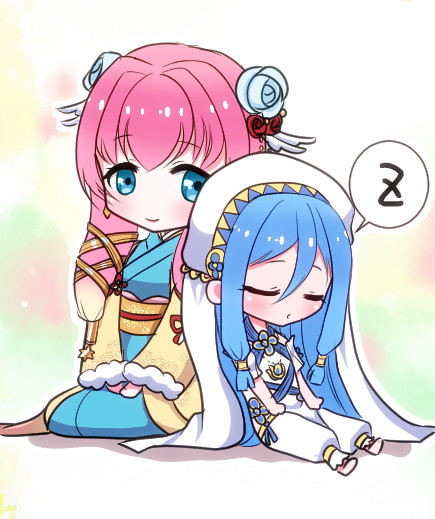 桜と水泡