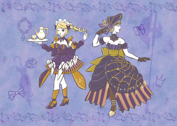 ハロウィンプリシラ＆アイシャ