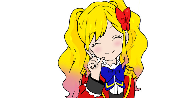 虹野ゆめちゃん 模写