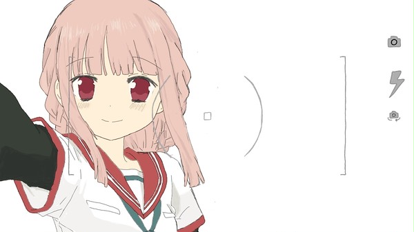 自撮り機能