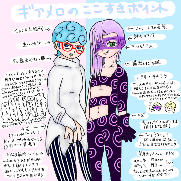 ギアメロのここがすき