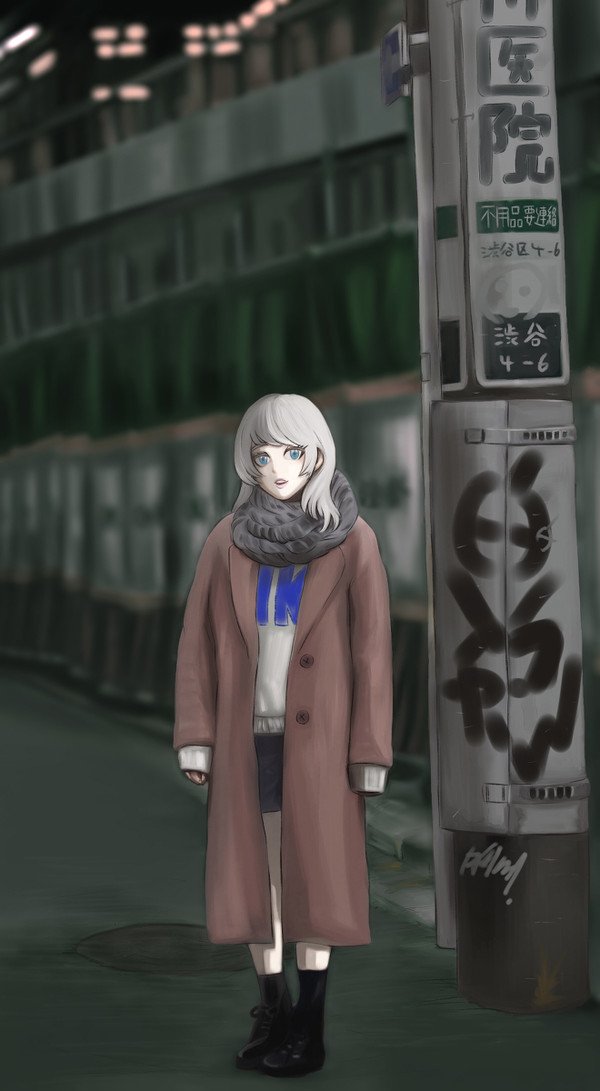 「歩くの早いよ」