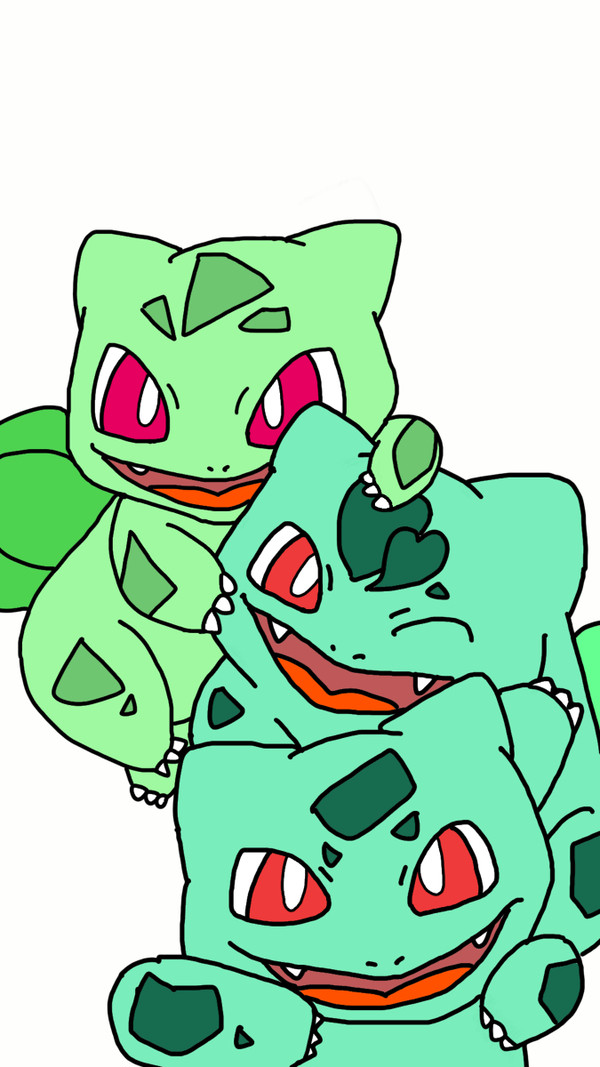最初の３匹のポケモン🎵