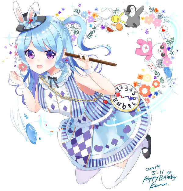 かのちゃん先輩誕生日イラスト