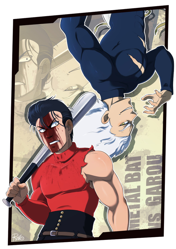 Metal Bat vs Garou